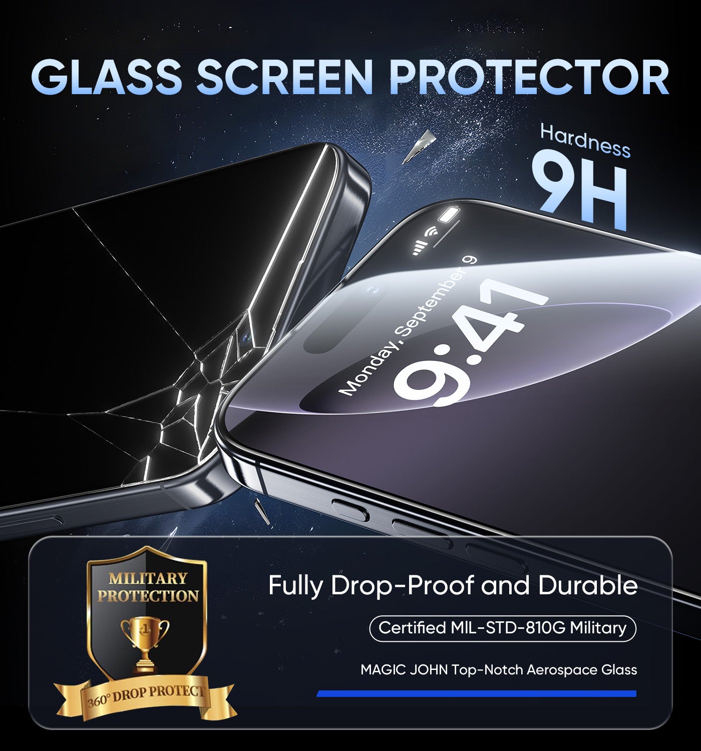 Upgraded Screen Protector - Automatic Dust Free Eco-Friendly Protection