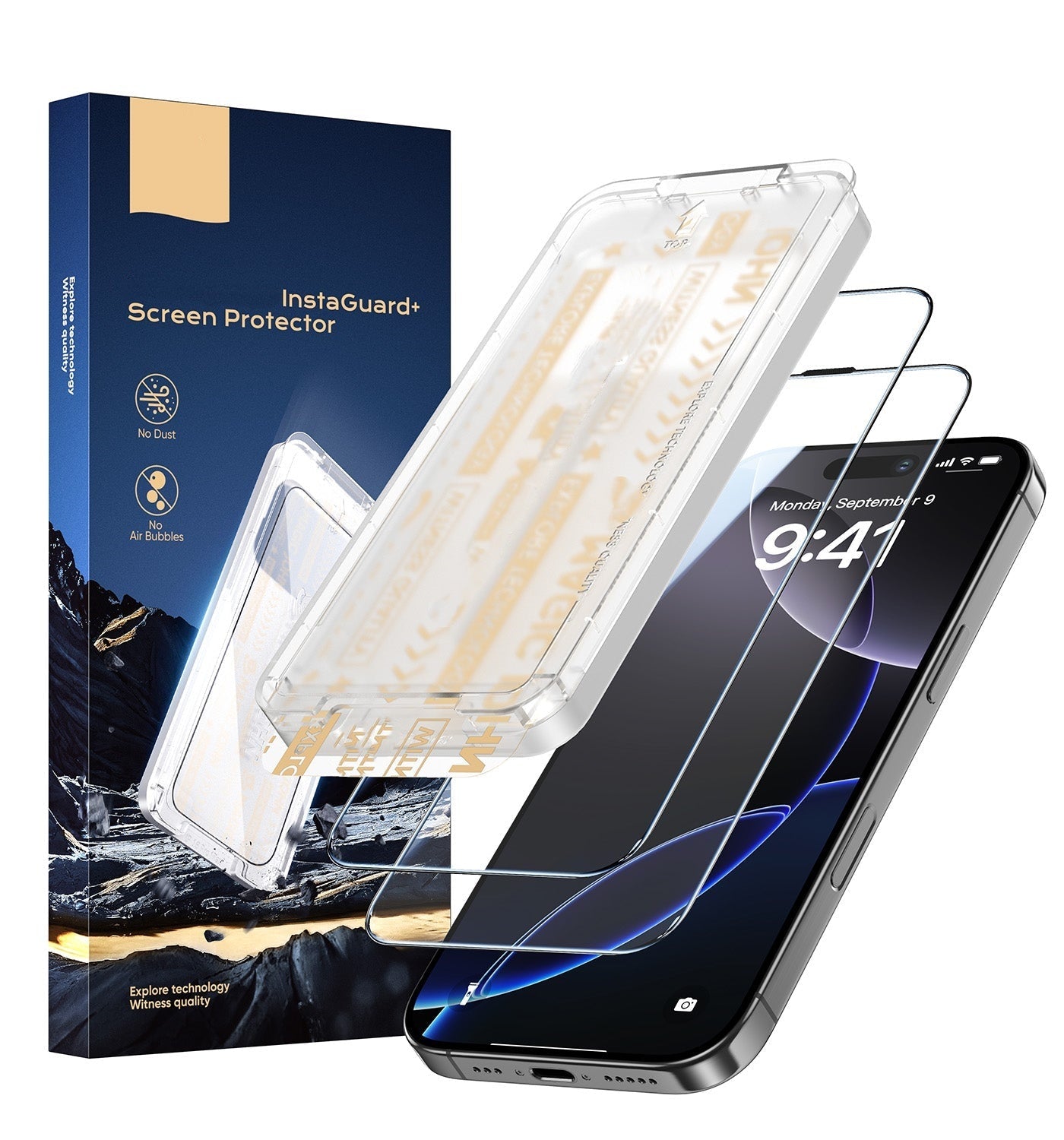 Upgraded Screen Protector - Automatic Dust Free Eco-Friendly Protection