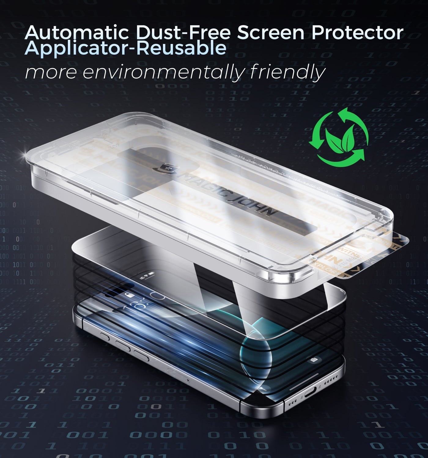 Upgraded Screen Protector - Automatic Dust Free Eco-Friendly Protection