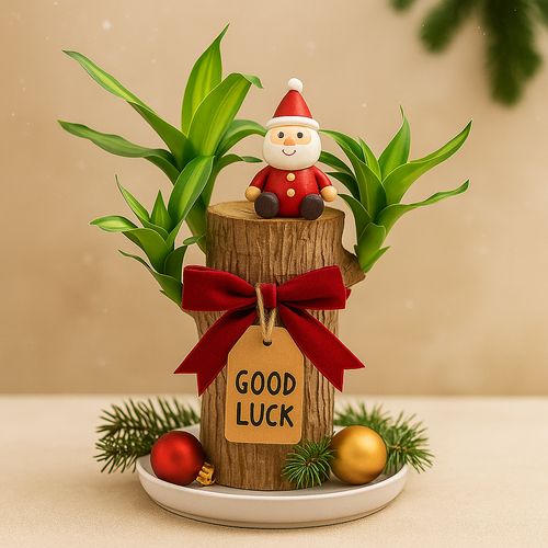 🔥Best Christmas gifts of 2025🎄Lucky Brazil Wood Potted Plant🎊