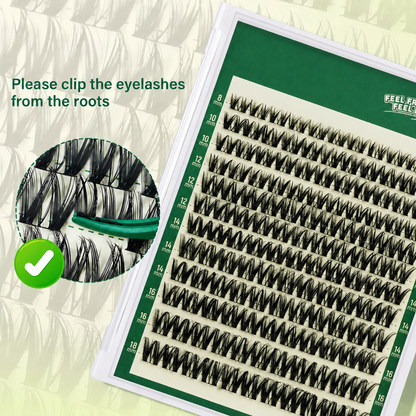DIY Lash Extension Kit- Boost Volume Instantly, Create Salon-Style Lashes at Home!