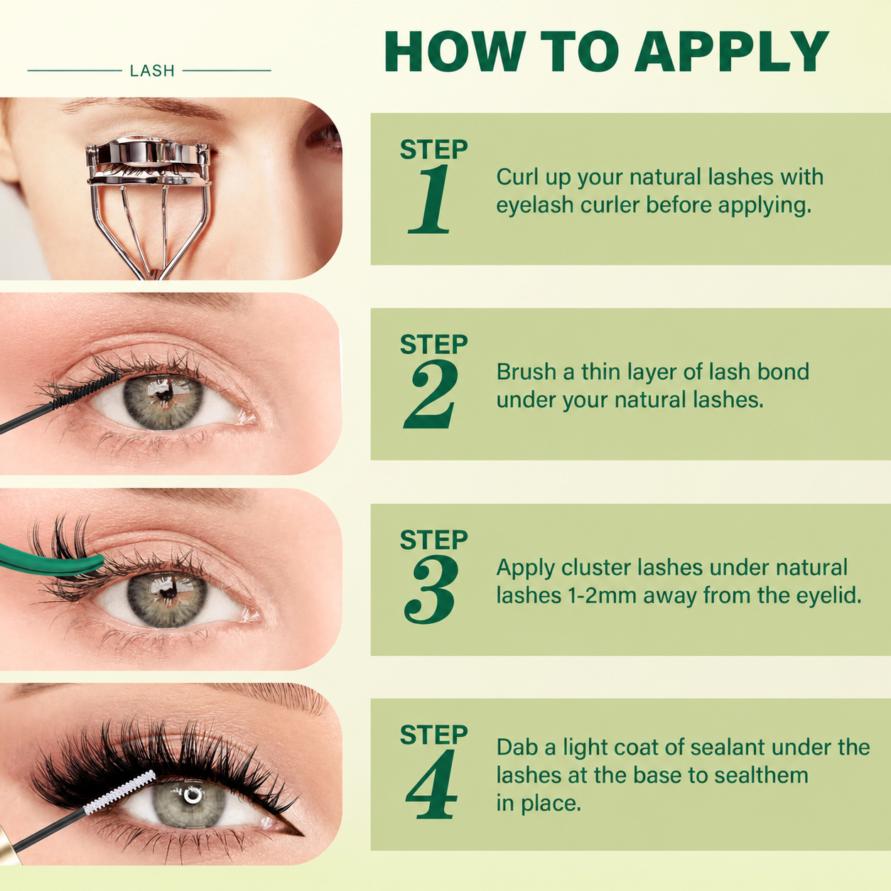 DIY Lash Extension Kit- Boost Volume Instantly, Create Salon-Style Lashes at Home!
