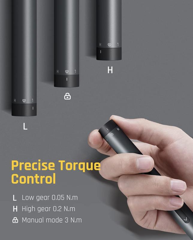 E1 MAX 5V Mini Electric Screwdriver 50-in-1