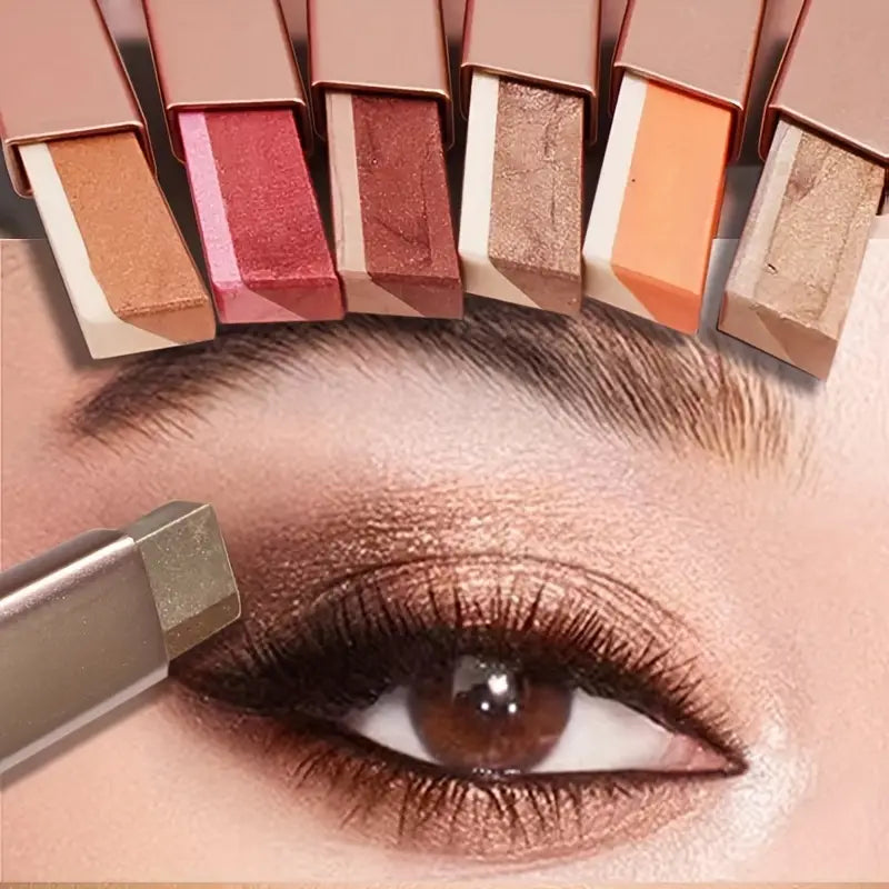 Two Color Shade Two Color Gradient Eyeshadow Powder Palette – Shinelocks