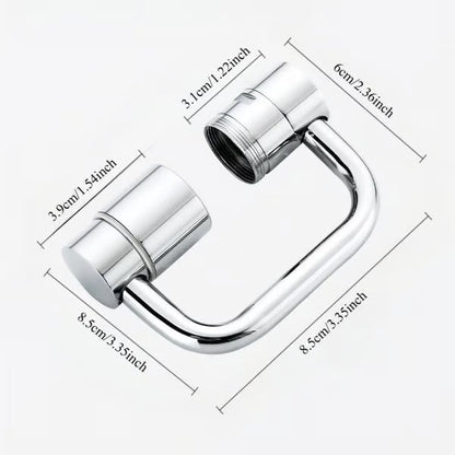 Rotatable Faucet Aerator Extension - for Effortless