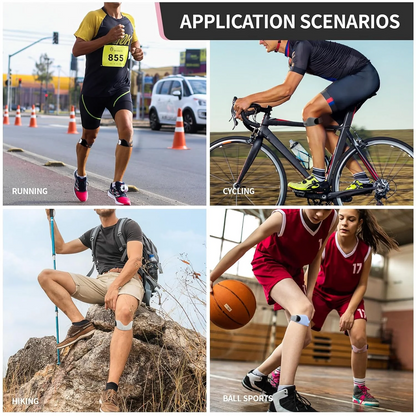 Silicone Patella Knee Strap for Pain Relief