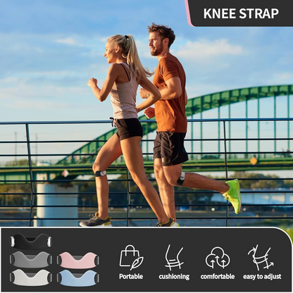 Silicone Patella Knee Strap for Pain Relief